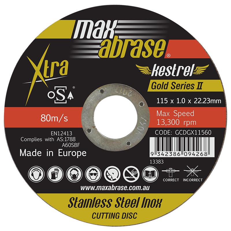 Cutting Disc 115 x 1mm XTRA Carded (Pk 10)