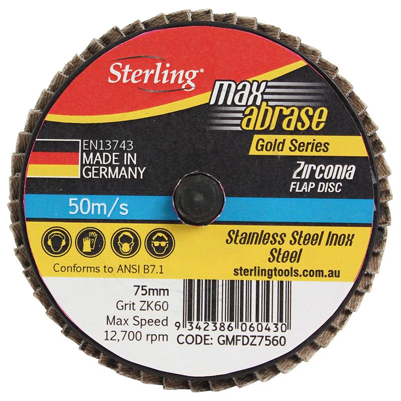 Mini Flap Disc R Type 50mm Z60 Grit XTRA Carded (Pk 1)