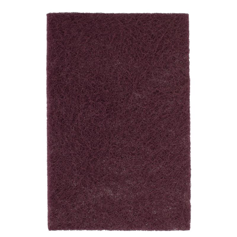 Non woven Hand Pad Premium / Maroon Carded (Pk 2)