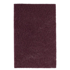 Non woven Hand Pad Premium / Maroon Carded (Pk 2)