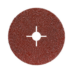 Resin Fibre Disc 100mm A24 Grit AlOx Carded (Pk 5)
