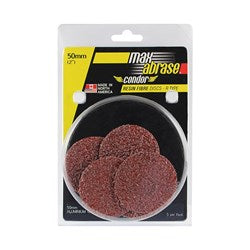 Alpha Carded 5 Pack 75mm X 60 Resin Fibre Disc R Type Ceramic Grit Alpha Carded 5 Pack 75mm X 60 Resin Fibre Disc R Type Ceramic Grit