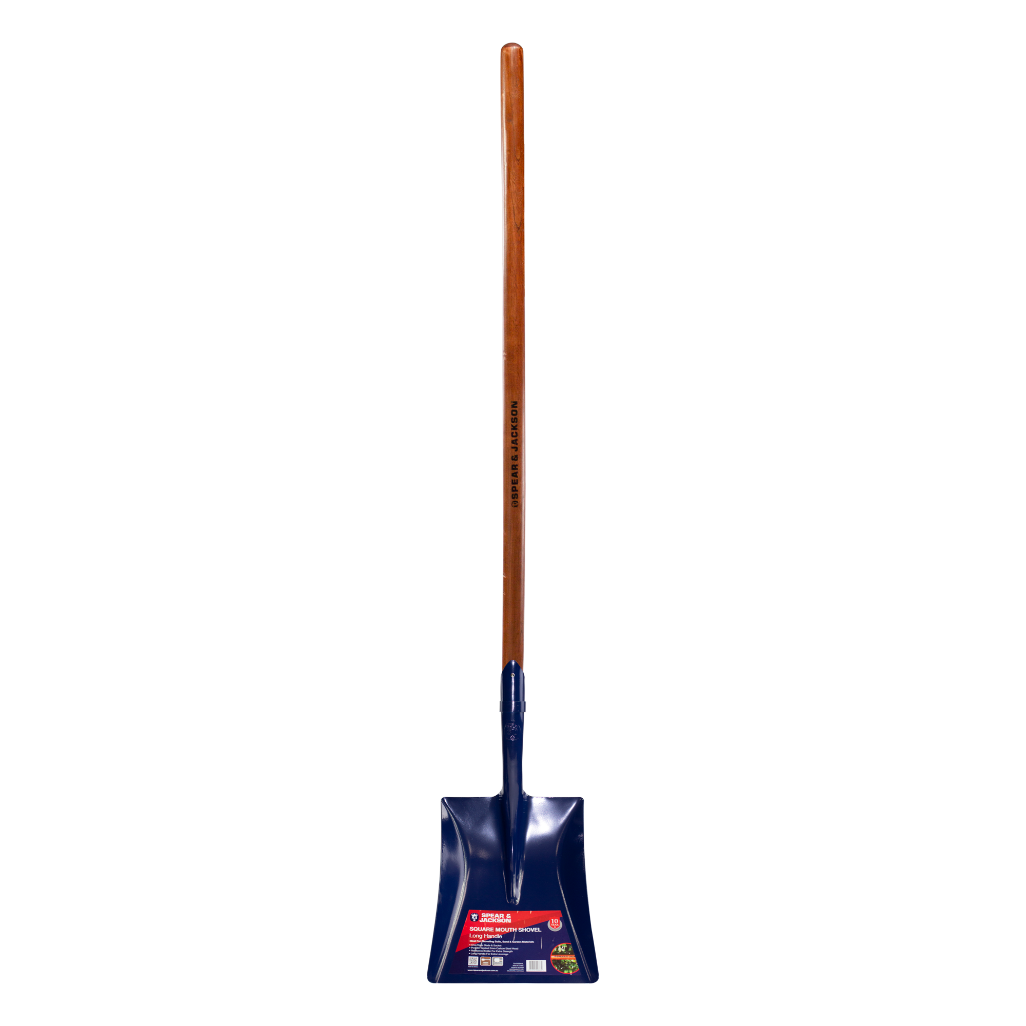 Spear & Jackson - Shovel Square Mouth Long Timber Handle | SJ-CGSH1L