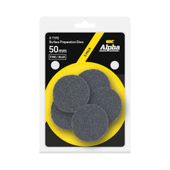 Surface Prep Disc R Type 50mm Fine / Blue Carded (Pk 5)
