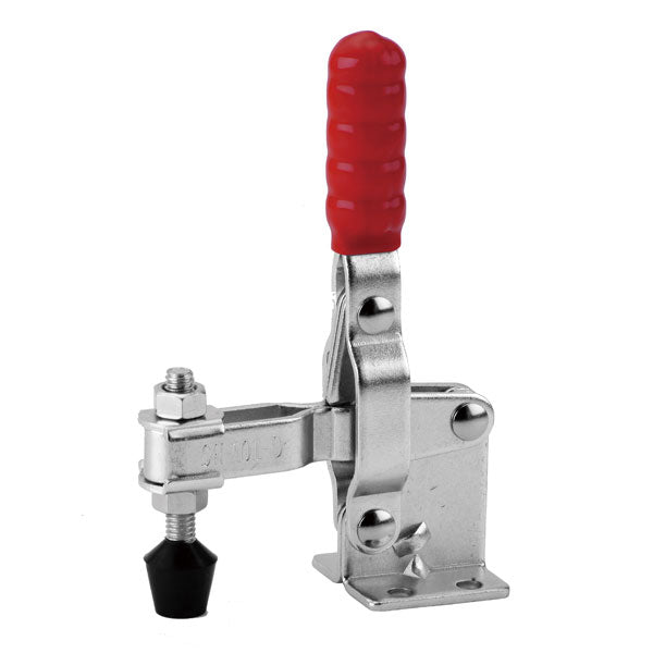 ITM - Toggle Clamp - Vertical - Flanged Base - Straight Handle - 180kg Cap - 154mm Reach