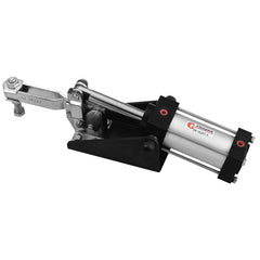 ITM - PNEUMATIC TOGGLE CLAMP, FLANGED BASE, 450KG CAP, 125.4MM REACH | CH-10247-A