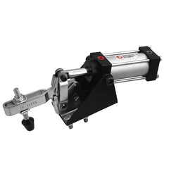 ITM - PNEUMATIC TOGGLE CLAMP, FLANGED BASE, 340KG CAP, 92MM REACH | CH-12265-A