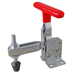 ITM - TOGGLE CLAMP, VERTICAL, FLANGED BASE, TEE HANDLE, 340KG CAP, 85.1MM REACH | CH-12285
