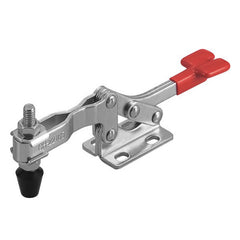 ITM - TOGGLE CLAMP, HORIZONTAL, FLANGED BASE, FLAT HANDLE, 250KG CAP, 71.4MM REACH | CH-22165