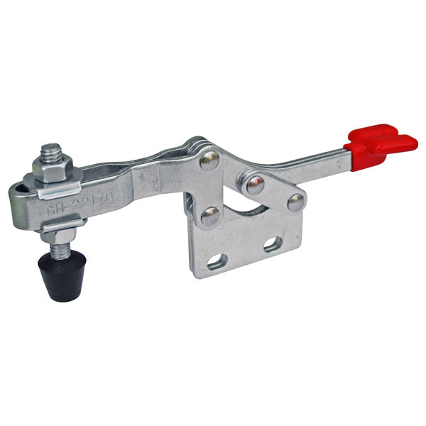 ITM - TOGGLE CLAMP, HORIZONTAL, STRAIGHT BASE, FLAT HANDLE, 250KG CAP, 71.4MM REACH | CH-22170