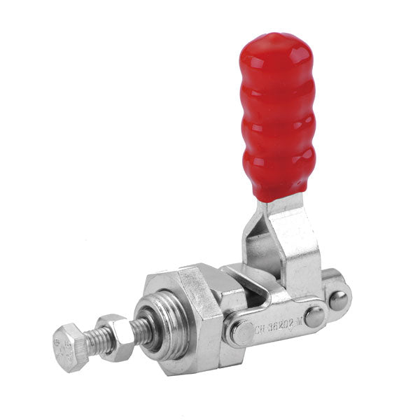 ITM - TOGGLE CLAMP, PUSH/PULL, THREADED COLLAR, STR HANDLE, 91KG CAP, 20MM STROKE | CH-36202M