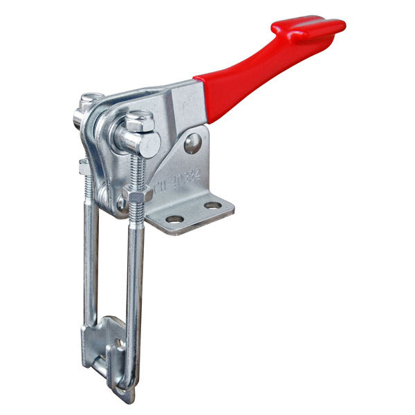ITM - TOGGLE CLAMP, CORNER LATCH, FLANGED BASE, STR HANDLE, 450KG CAP, 114MM REACH | CH-40334
