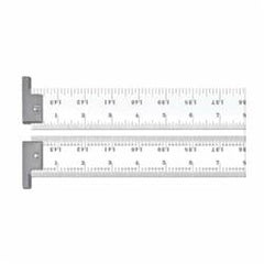 Starrett - Steel Rule Heavy Spring-Tempered 144in 4R Grad w/ Hook | CH404R-144