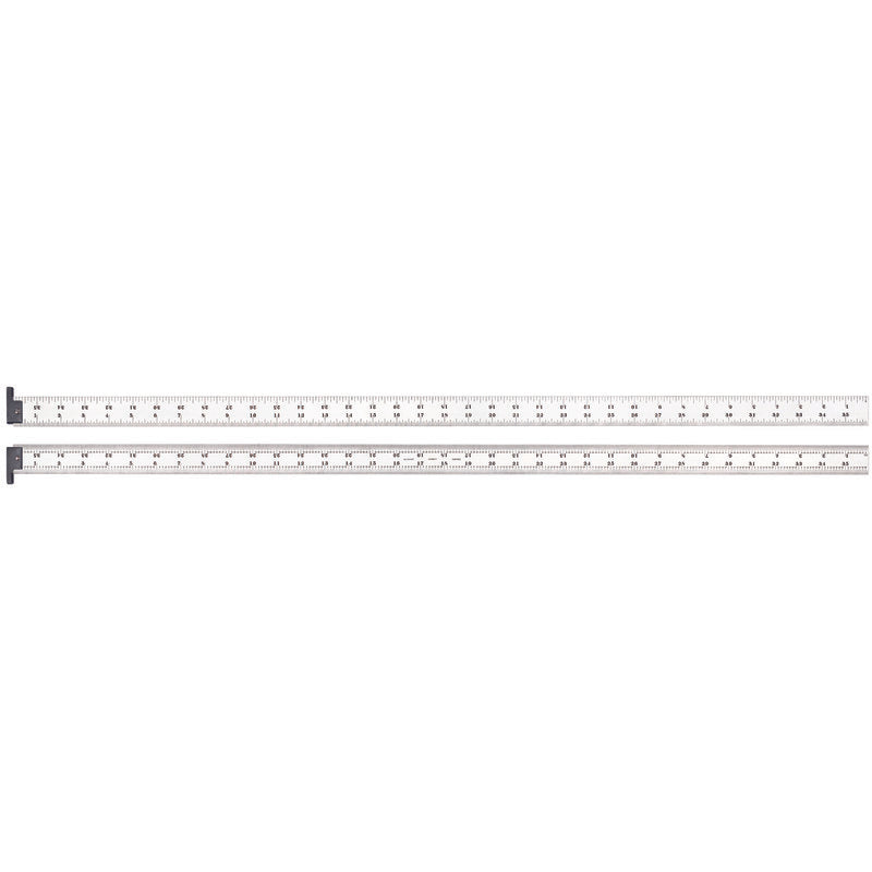 Starrett - Steel Rule 36in 4R Grad with Hook | CH604R-36