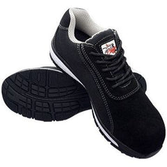 Maxisafe Cougar CHAMPION Black Suede Runner EVA & Rubber Outsole Composite Toe | CHAMPION