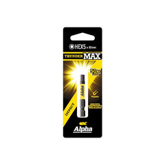 ThunderMax HEX5 x 50mm Impact Power Bit Carded