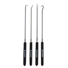 Precision Specialty Tools - Hook and Pick Set 4 Pce Extra Long 250mm Ullman | CHP4-L