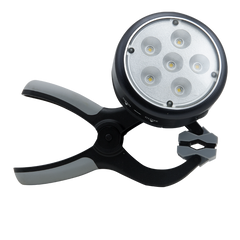 Precision Specialty Tools - WORK LIGHT 6 SMD LED ROTATING HEAD CLAMP BASE ULLMAN | CL-6SMD