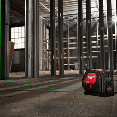 Milwaukee - Green Cross Line Laser (Case) | CLLC