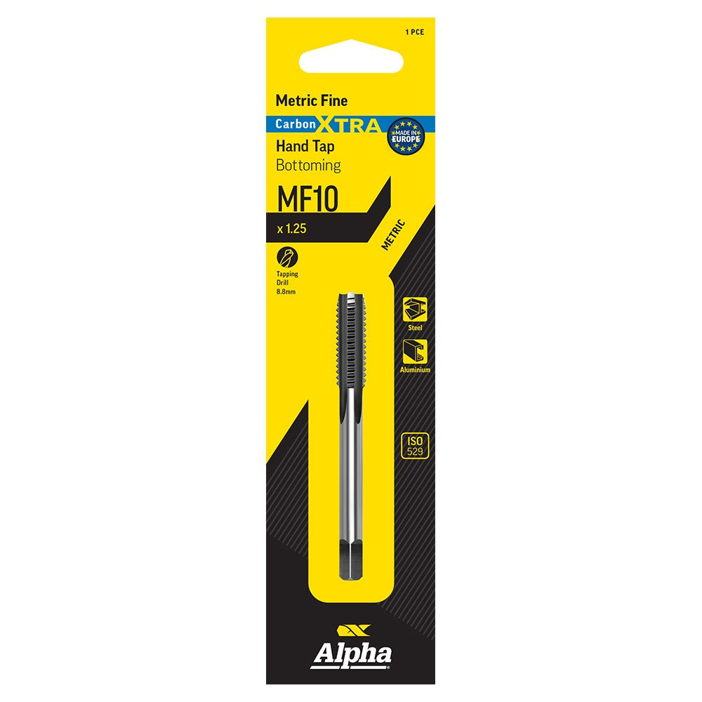Alpha - Carded Carbon Tap MF Bottoming-10 x 1.25