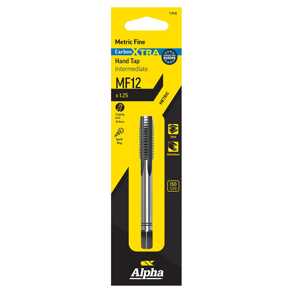 Alpha - Carbon Tap MF Intermediate-12 x 1.25 Carded