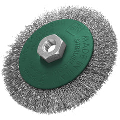 EHI - 2430 Brush Bevel Crimped Sit StainleSS 120xm14 | CO120SS