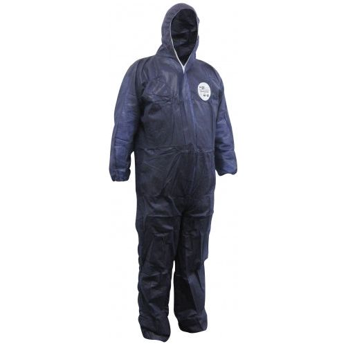 Maxisafe Chemguard SMS Disposable Coveralls - Blue | COC620 Small