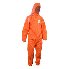 Maxisafe Chemguard SMS Disposable Coveralls - Orange | COC624 Medium