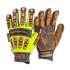 Frontier -  Glove Contego Impact Protectio HV Orange/Yellow. c/w Grip Tab | 9322297060477