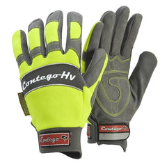 Frontier -  Glove Contego Original Hi Vis Yellow c/w Grip Tab Size Medium | 9322297038889