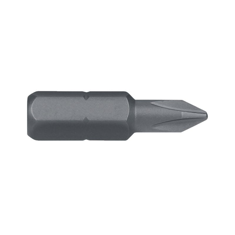 PH1 x 25mm Phillips Insert Bit Card of 2