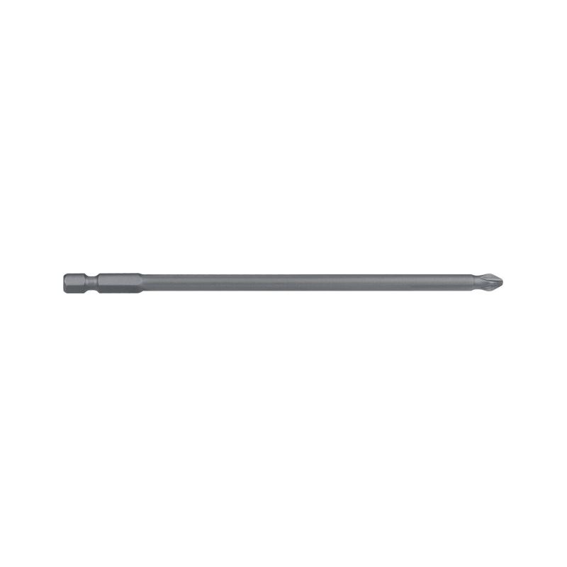 PH2 x 150mm Phillips Ribbed Power Bit Carded