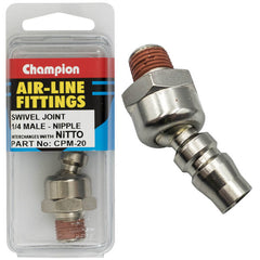 Champion - Swivel Joint - 1/4" - Male Nipples | CPM-20