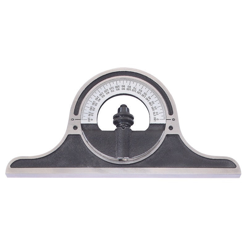 Starrett - Protractor Head Non-Rev. Chrome / Wrinkle | CPNR-1224W