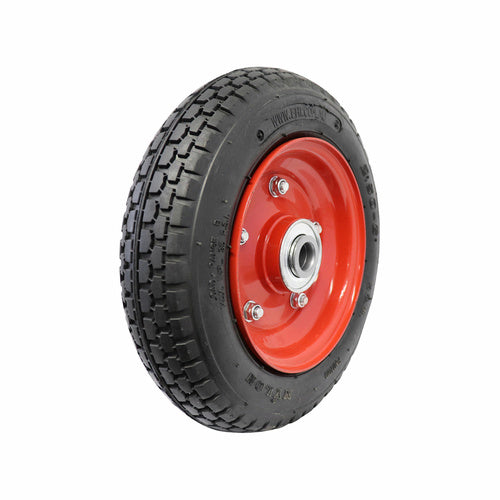 EHI - 2.50-6 Red Steel Pneumatic 20mm Bearing | CPW2.50-6PS20C