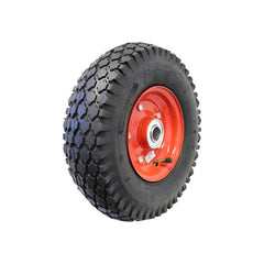 EHI - 3.50-6 Red Steel Pneumatic 5/8 Bearing | CPW3.50-6PS5/8C
