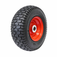 EHI - 5.00-6 Red Steel Pneumatic 1 Bearing 4ply | CPW5.00-6PS1C
