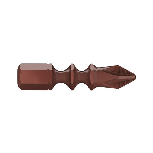 Alpha #2 x 30mm Maxdrive Ribbed Torsion Driver Bit Carded (Single)