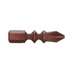 Alpha #2 x 30mm Maxdrive Ribbed Torsion Driver Bit Carded (Single)