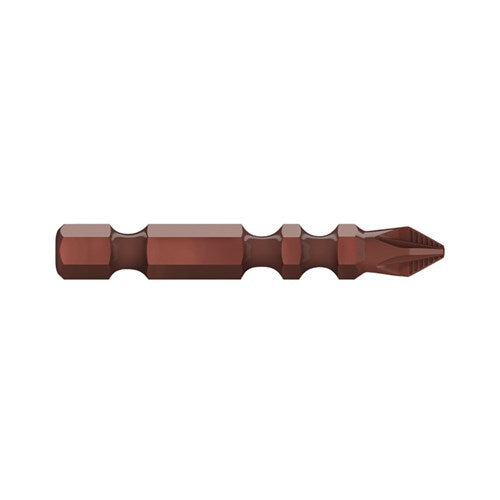 Alpha #2 x 50mm Maxdrive Ribbed Torsion Driver Bit Carded