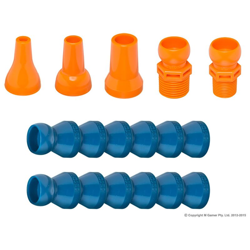 Jeton - 1/2" Assorted Nozzle Kit with PT Connectors | CS84040