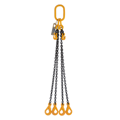 Schutts Industrial - Crane Lifting Chain Sling - 3500kg @ 60 deg - 8mm 4 Leg 1.0m | CS8MM4L1M