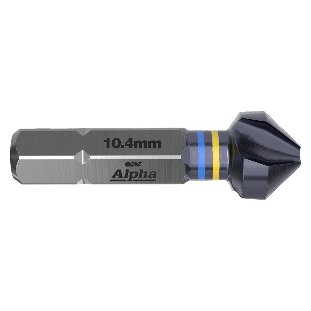 Alpha - 2.5 - 10.4mm Onsite Plus Multi-Use 90 Degree Countersink - 3 Flute