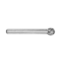 3/8in Ball Carbide Burr Carded