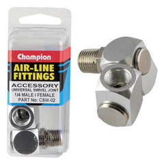Champion - Universal Swivel Joint - 1/4" - Male/female | CSW-02