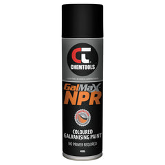 Chemtools - Black Gal (Zinc) Paint, NPR (No Primer Req’d), 4L | CT-BKSG-4L