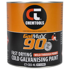 Chemtools - Cold Gal, Zinc Rich, ‘GalMax 90’, Sprayable, 4L | CT-CGS-4L