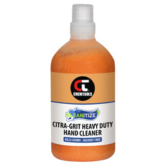 Chemtools - Hand Cleaner, Heavy Duty, ‘Citra-Grit’, 500ml Squeeze Bottle | CT-HC-500ML