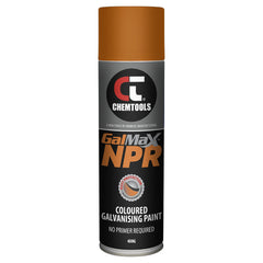 Chemtools - Orange Gal (Zinc) Paint, NPR (No Primer Req’d), 400g Aerosol | CT-OSG-400
