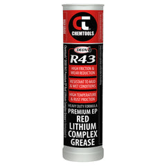Chemtools - R43 Red Lithium Complex Grease, Heavy Duty, 450g Cartridge | CT-R43-450G